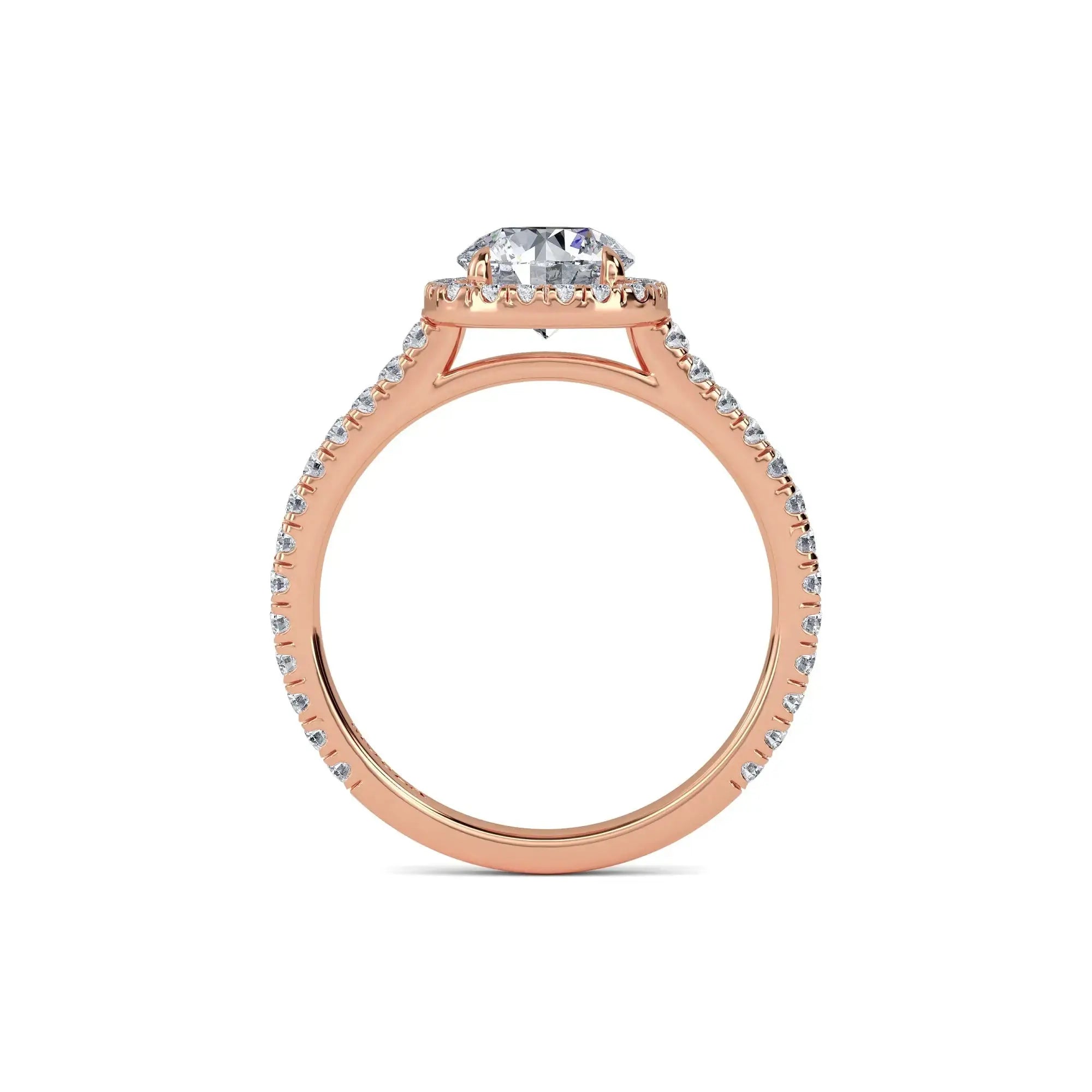 1 Carat Natural Cushion Diamond - Hatton Garden Engagement Ring