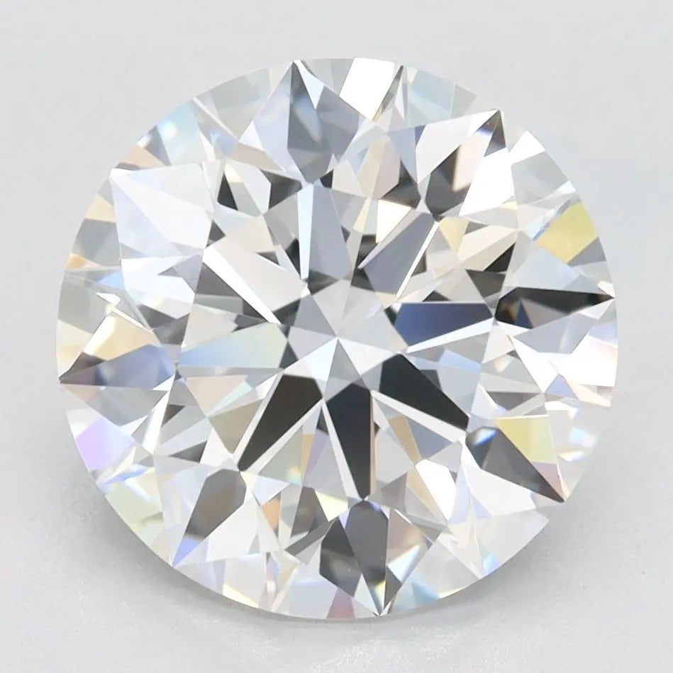 3.17 Carat Lab Grown Round Diamond