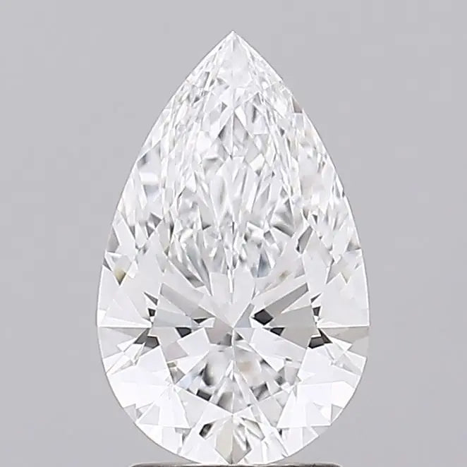 2.26 Carat Lab Grown Pear Diamond