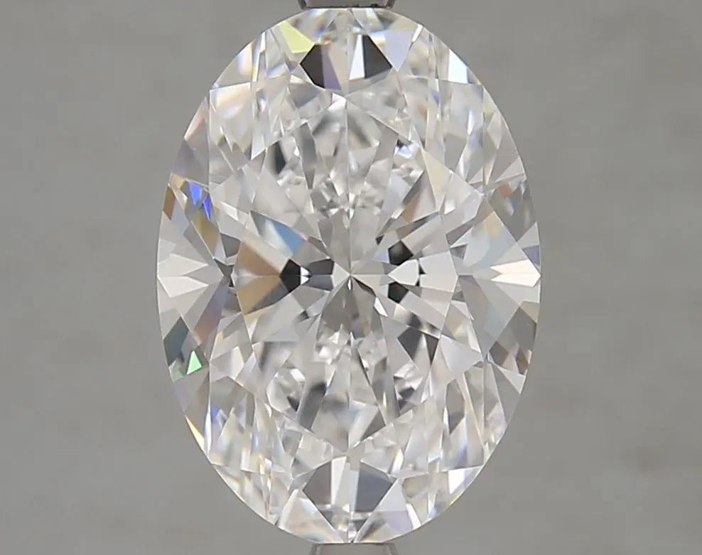 4.02 Carat Lab Grown Oval Diamond