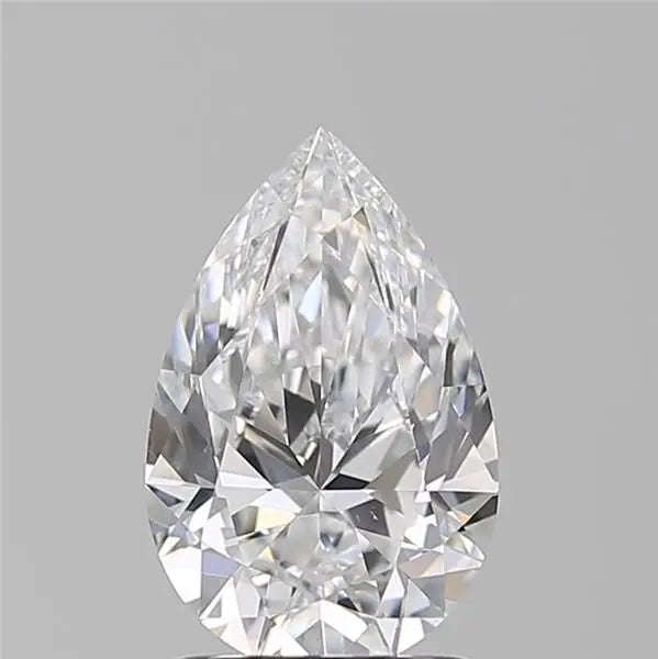 1.54 Carat Natural Pear Diamond
