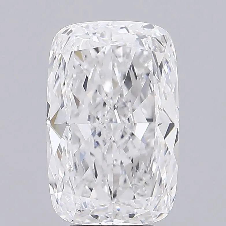 5.58 Carat Lab Grown Elongated cushion Diamond