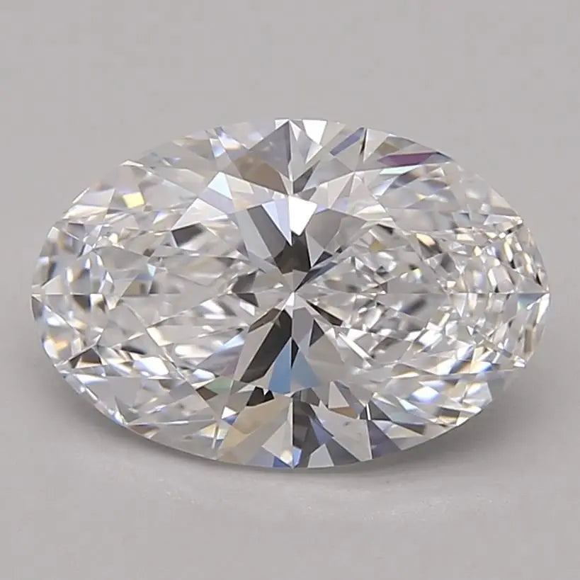 2.6 Carat Lab Grown Oval Diamond