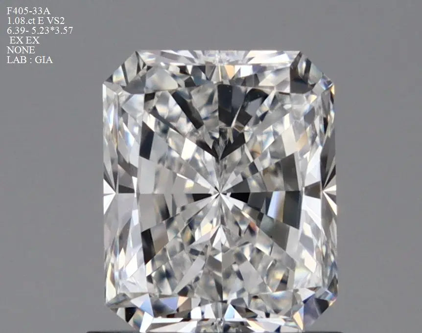 1.08 Carat Natural Radiant Diamond