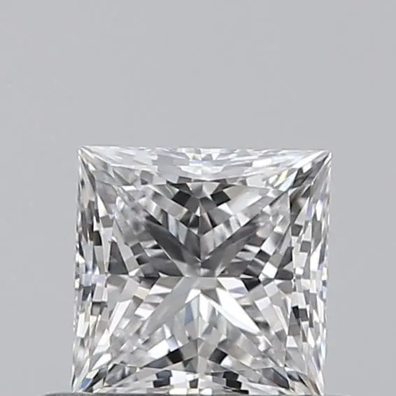 0.5 Carat Natural Princess Diamond