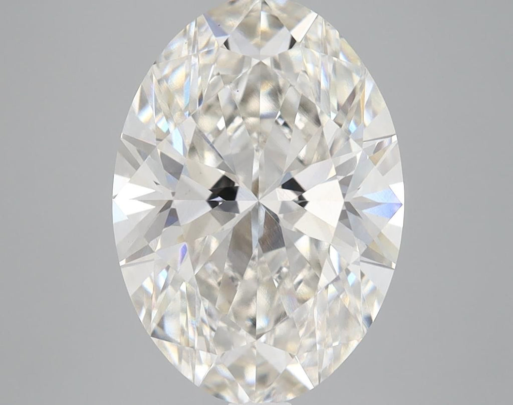 4.58 Carat Lab Grown Oval Cut Diamond G Colour VS1 Clarity
