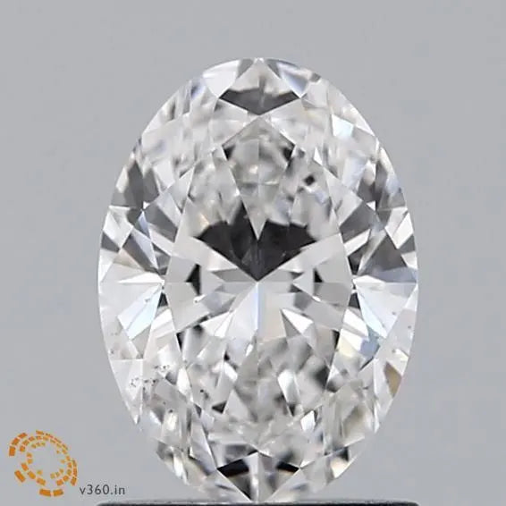 1.07 Carat Lab Grown Oval Diamond