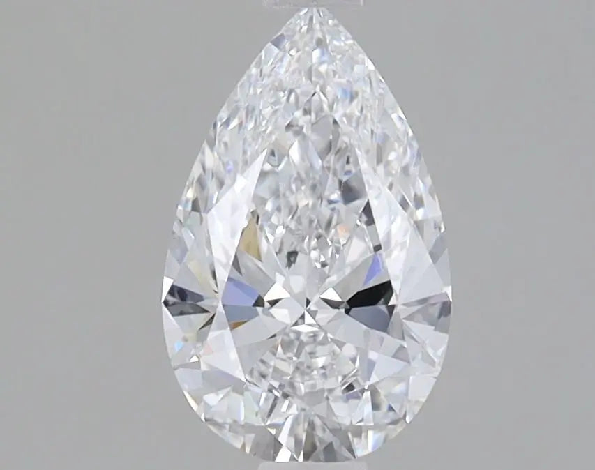 0.9 Carat Lab Grown Pear Diamond