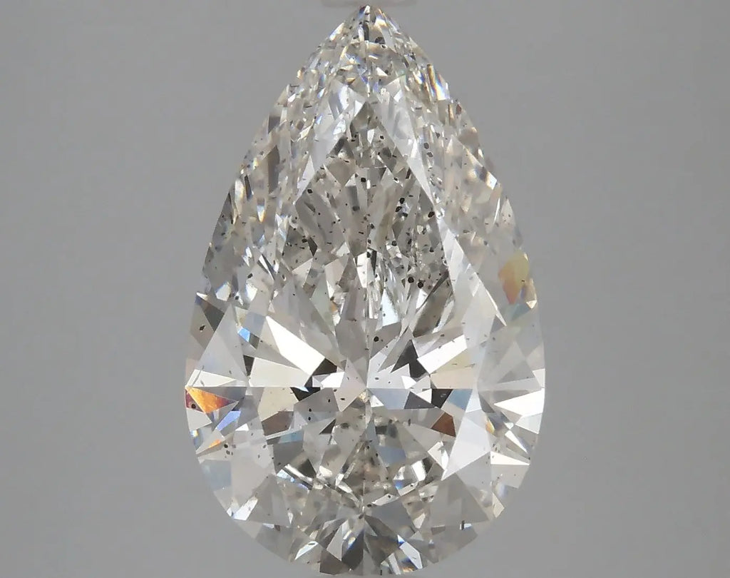 3.77 Carat Lab Grown Pear Diamond