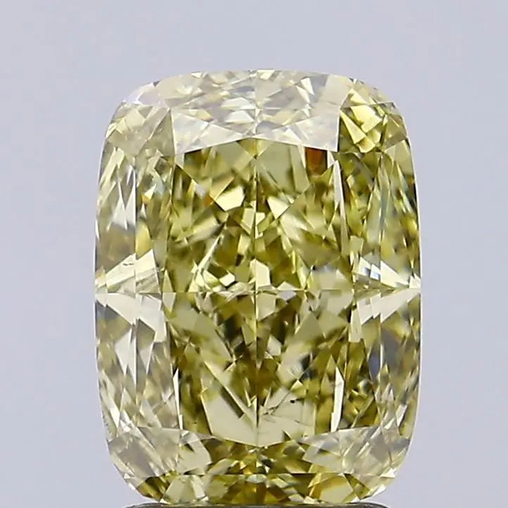 2.35 Carat Lab Grown Elongated cushion Diamond