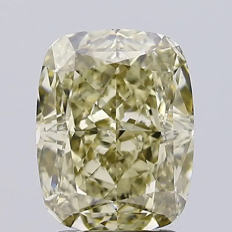2.61 Carat Lab Grown Elongated cushion Diamond