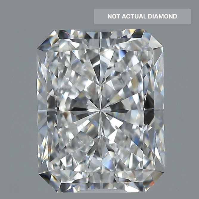 1 Carat Radiant Diamond