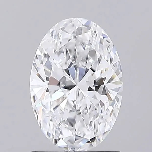1.37 Carat Lab Grown Oval Diamond
