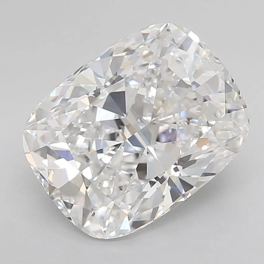5.04 Carat Lab Grown Elongated cushion Diamond