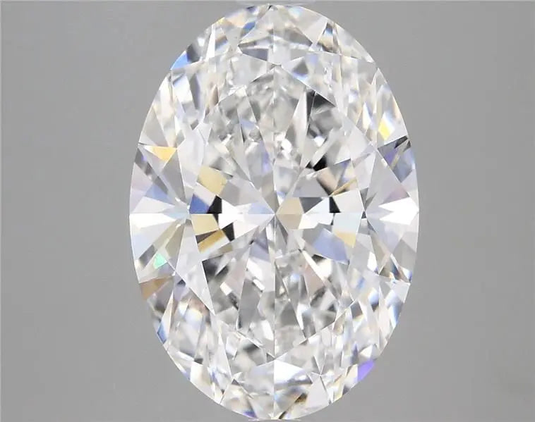 3.92 Carat Lab Grown Oval Diamond