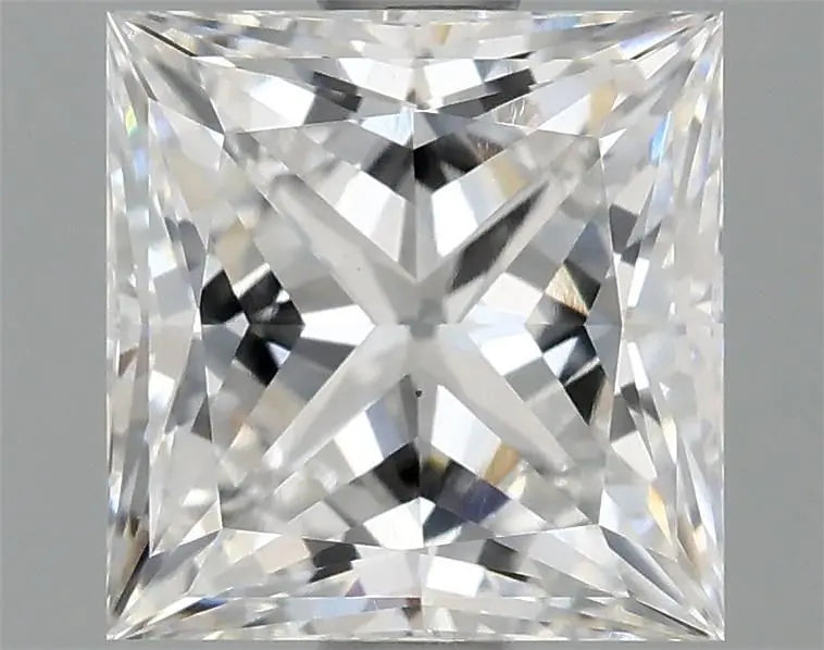 1.55 Carat Lab Grown Princess Diamond
