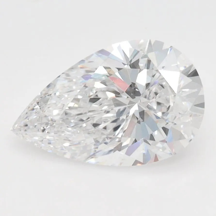 2 Carat Lab Grown Pear Diamond