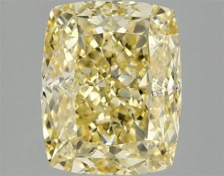 2.84 Carat Lab Grown Elongated cushion Diamond