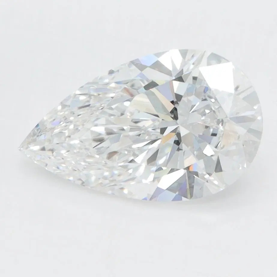 2 Carat Lab Grown Pear Diamond