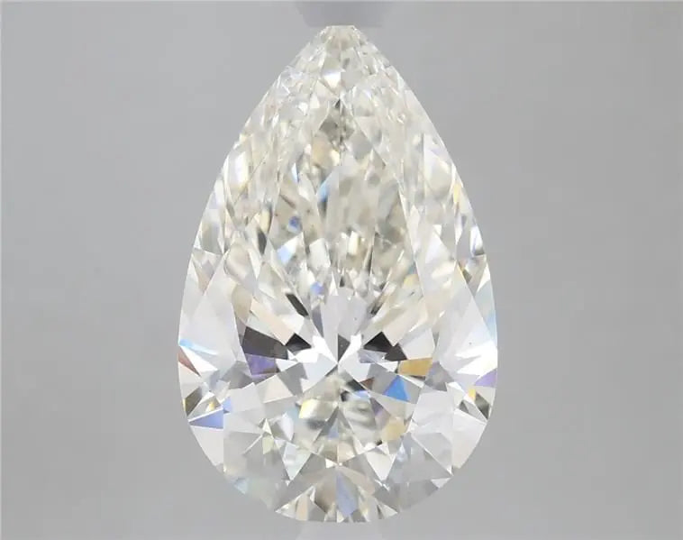 3.02 Carat Lab Grown Pear Diamond