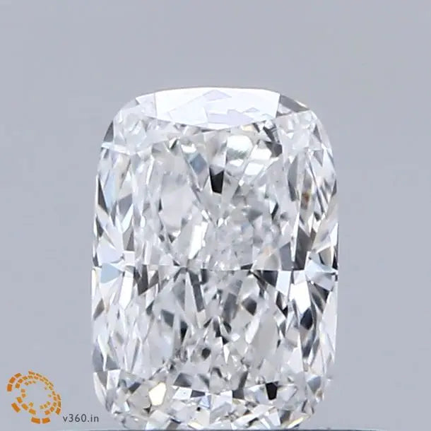 0.51 Carat Lab Grown Elongated cushion Diamond
