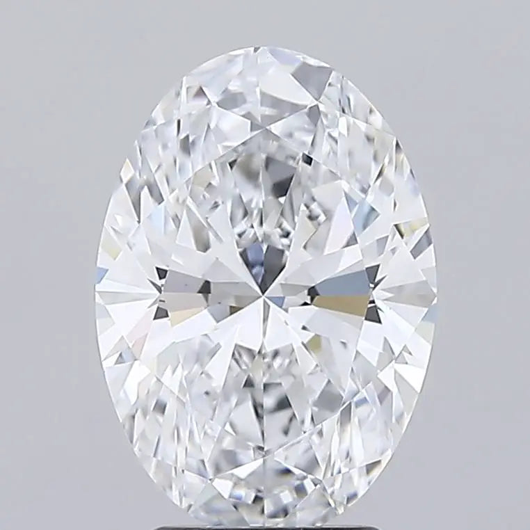 3.18 Carat Lab Grown Oval Diamond
