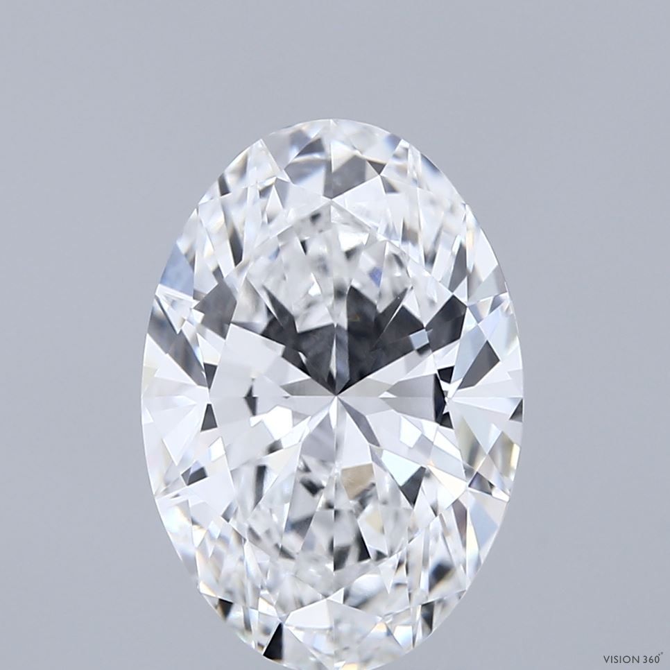3.54 Carat Lab Grown Oval Diamond