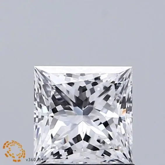 1.02 Carat Lab Grown Princess Diamond