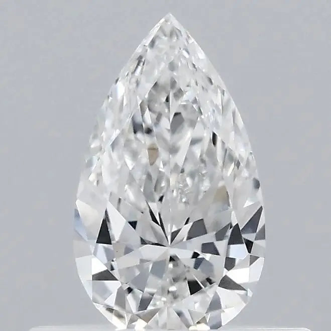 0.39 Carat Lab Grown Pear Diamond
