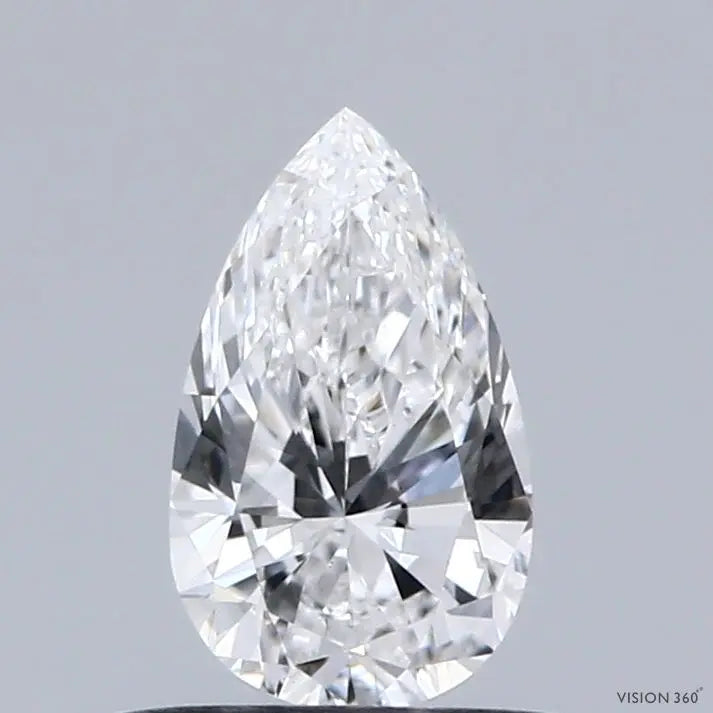 0.53 Carat Lab Grown Pear Diamond