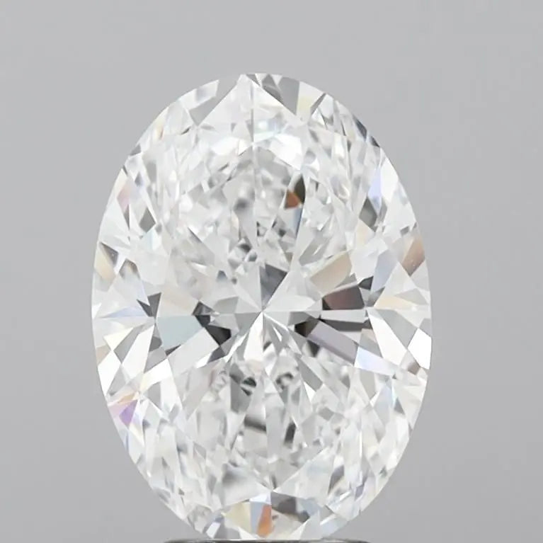 4 Carat Lab Grown Oval Diamond