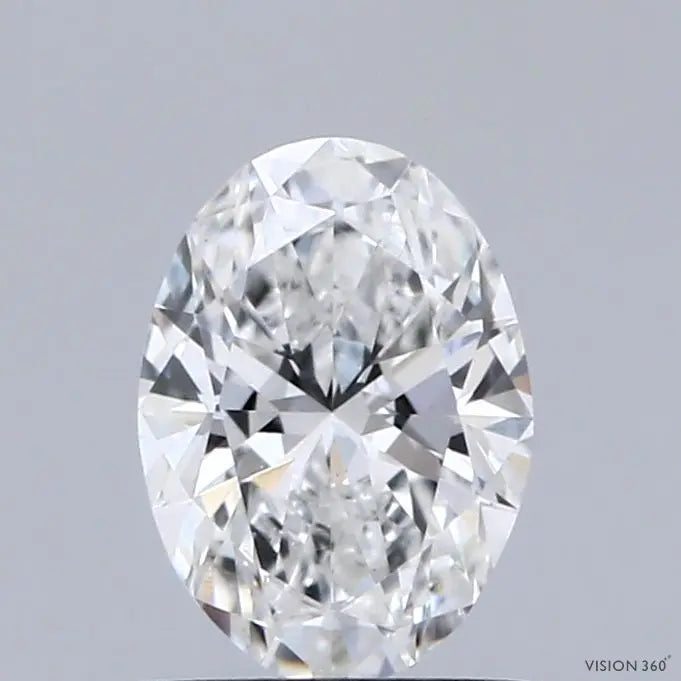 0.57 Carat Lab Grown Oval Diamond