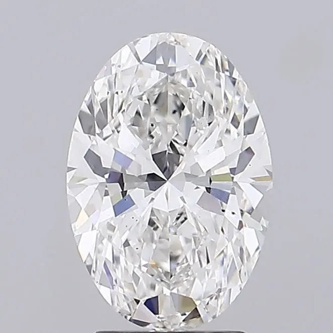 3.22 Carat Lab Grown Oval Diamond