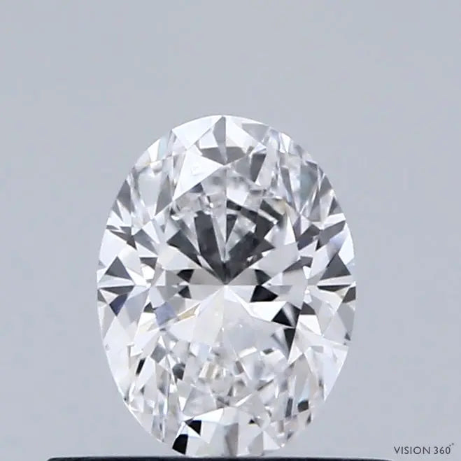 0.48 Carat Lab Grown Oval Diamond