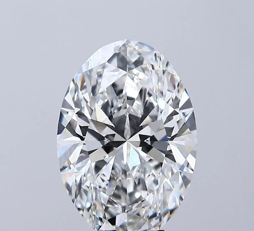 3.08 Carat Lab Grown Oval Diamond