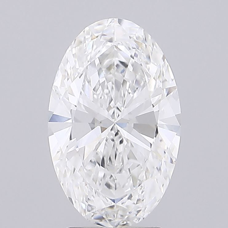 2.62 Carat Lab Grown Oval Diamond