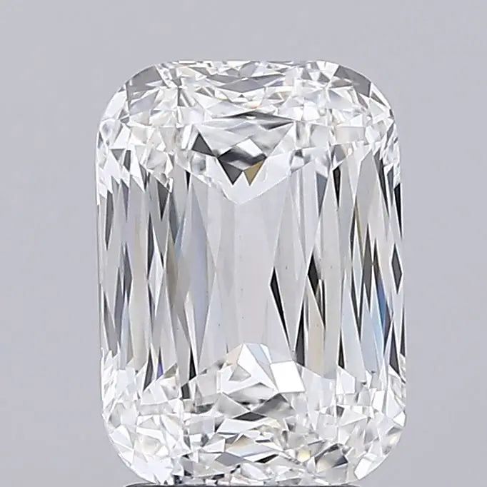 3.06 Carat Lab Grown Elongated cushion Diamond