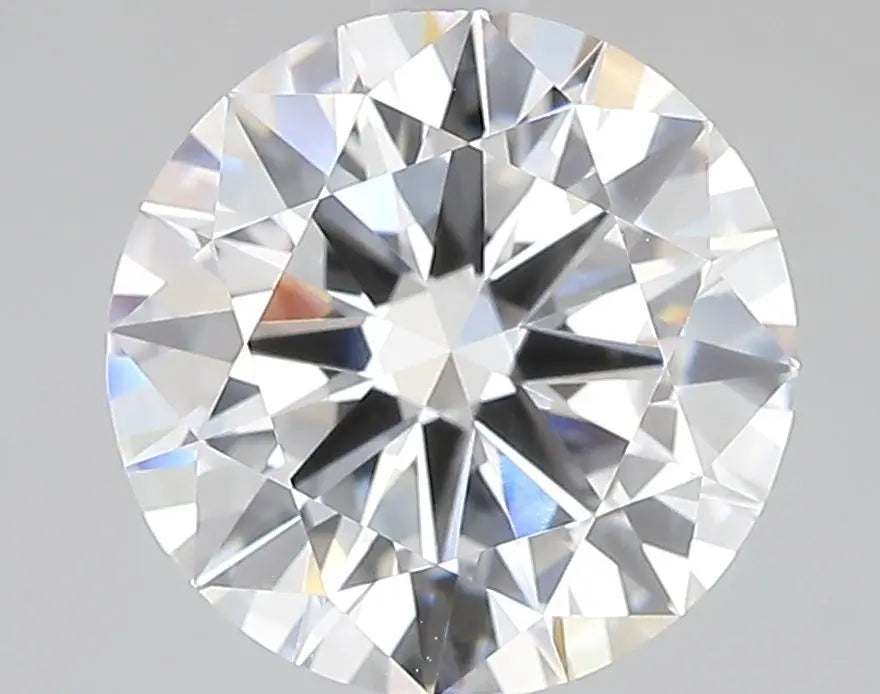 3.51 Carat Lab Grown Round Diamond