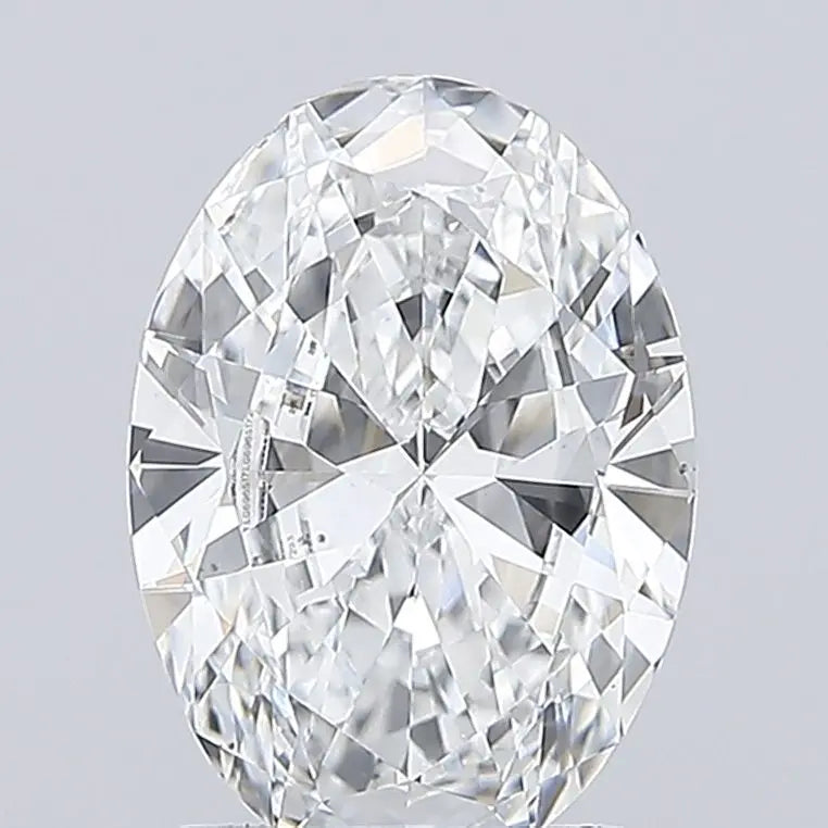 2 Carat Lab Grown Oval Diamond