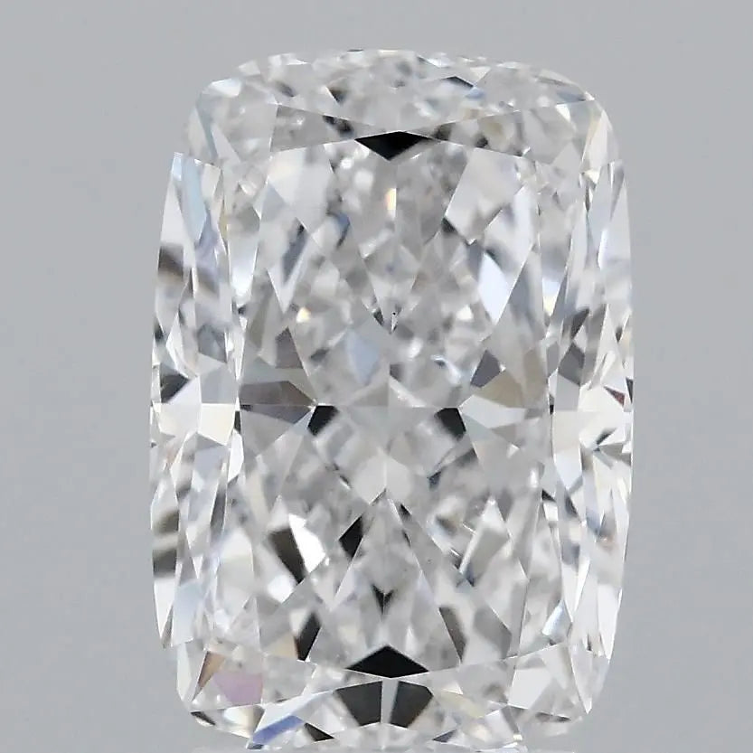 3.2 Carat Lab Grown Elongated cushion Diamond