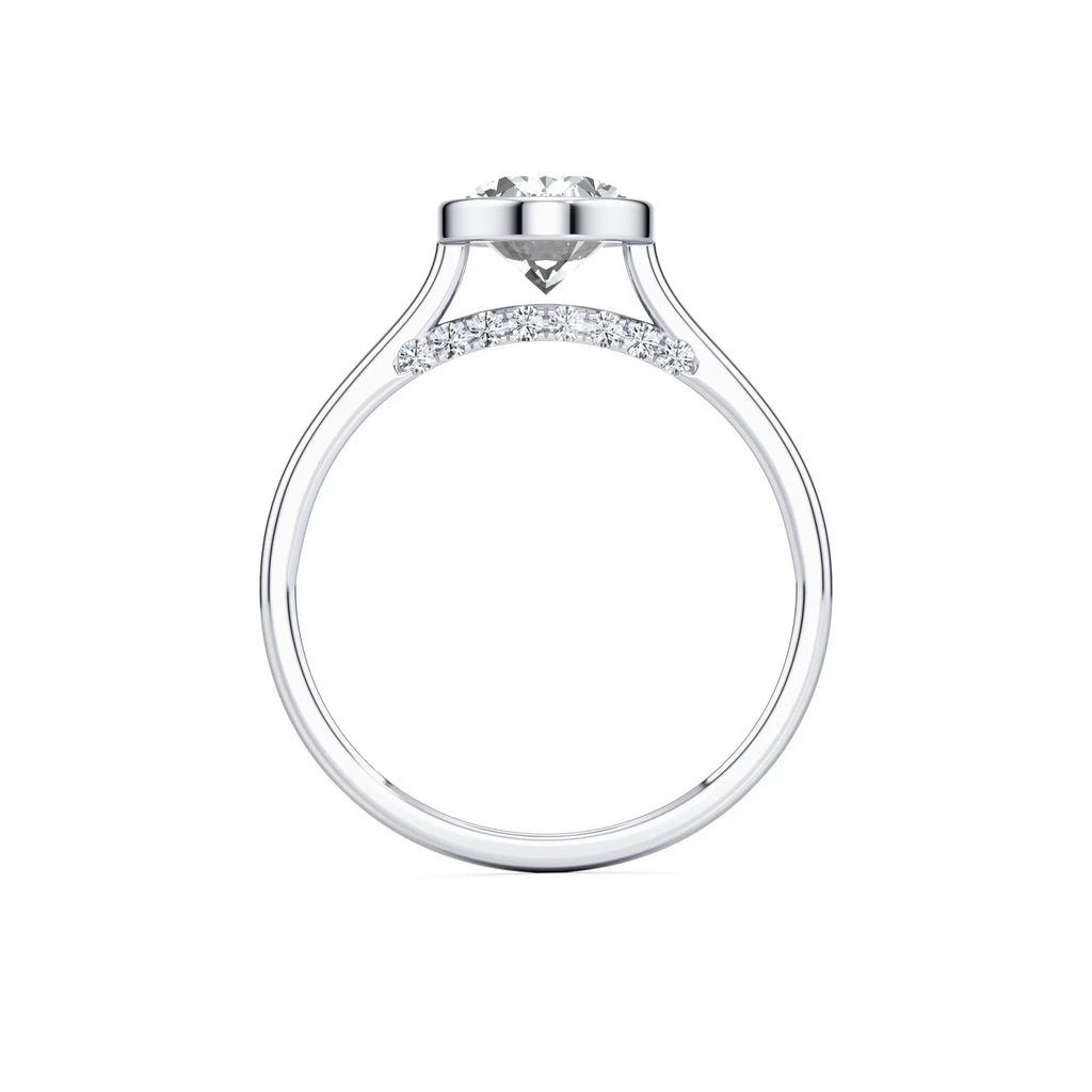 Oval Diamond Engagement Ring - Handcrafted In Hatton Garden