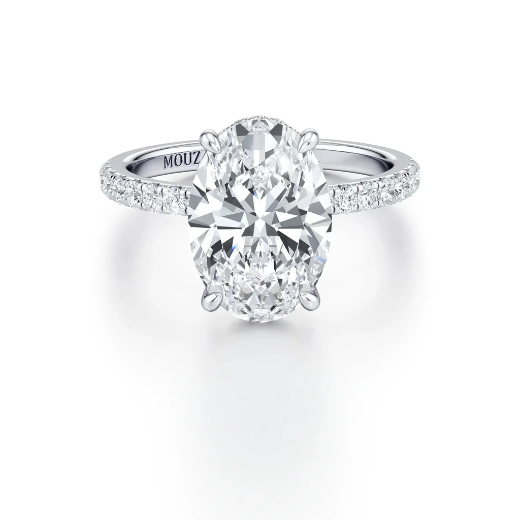 4.00 Carat Natural Oval Diamond - GIA Earth Mined Diamonds