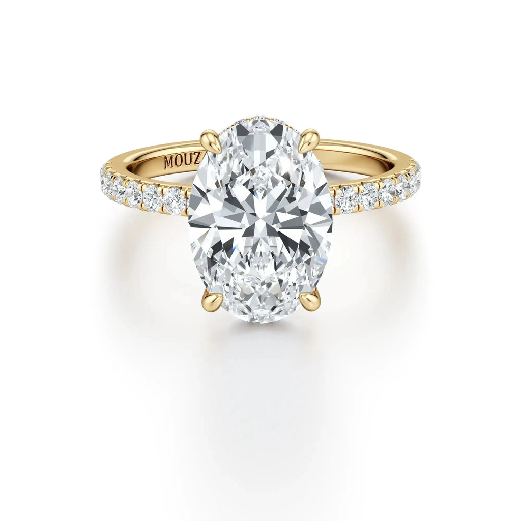 4.00 Carat Natural Oval Diamond - GIA Earth Mined Diamonds