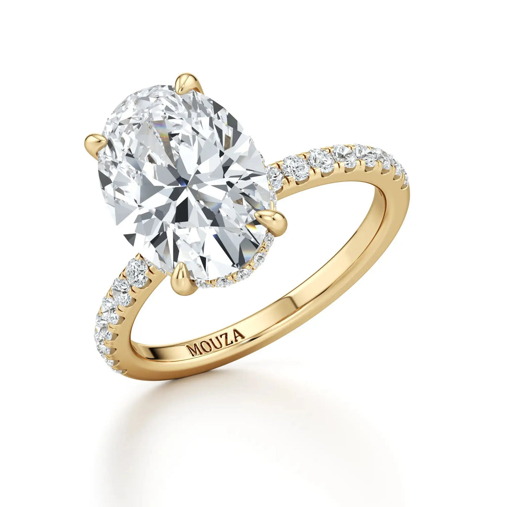 4.00 Carat Natural Oval Diamond - GIA Earth Mined Diamonds