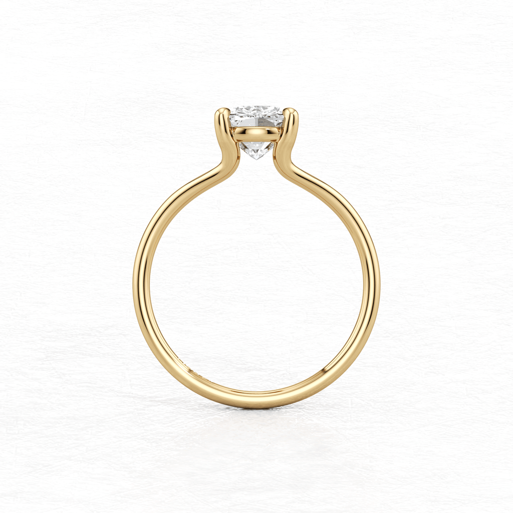 Maggy Solitaire Engagement Ring in Yellow Gold