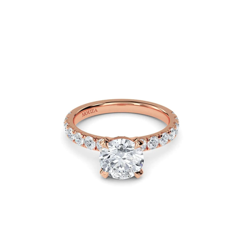 1.50 Carat Mined Round Diamond - Handcrafted In Hatton Garden