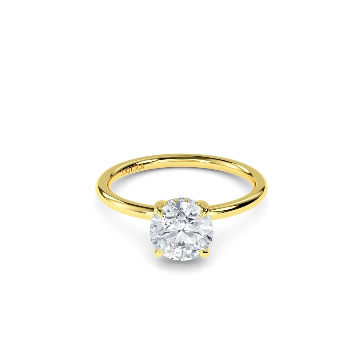 Daisy Diamond Engagement Ring – Vintage Inspired | Mouza