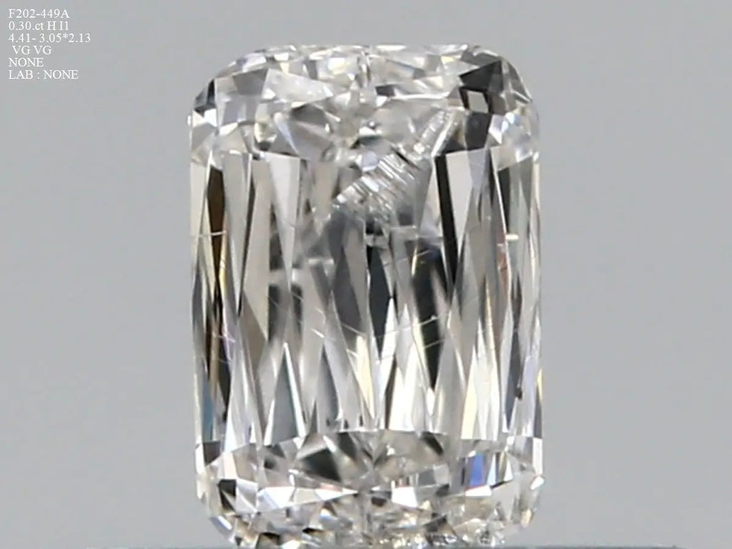 0.3 Carat Natural Elongated cushion Diamond