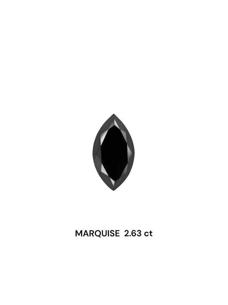 2.63 Carat Natural Marquise Diamond