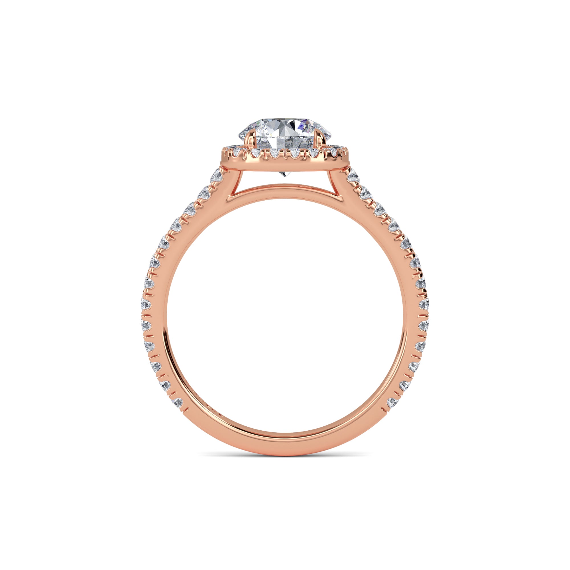 1.10 Carat Cushion Lab Diamond - Hatton Garden Engagement Ring